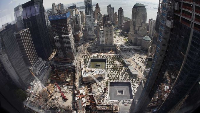 Přípravy památníku útoků z 11. září 2001 jdou do finále