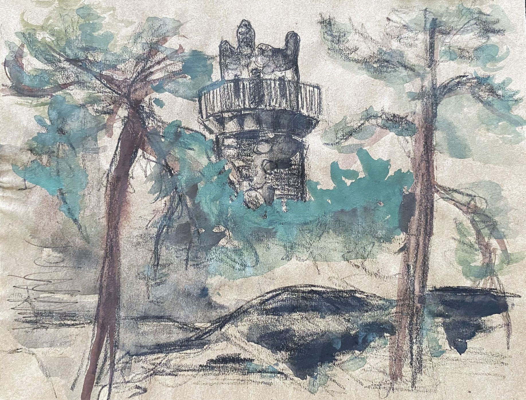 Malerweg, kvaš, kresby