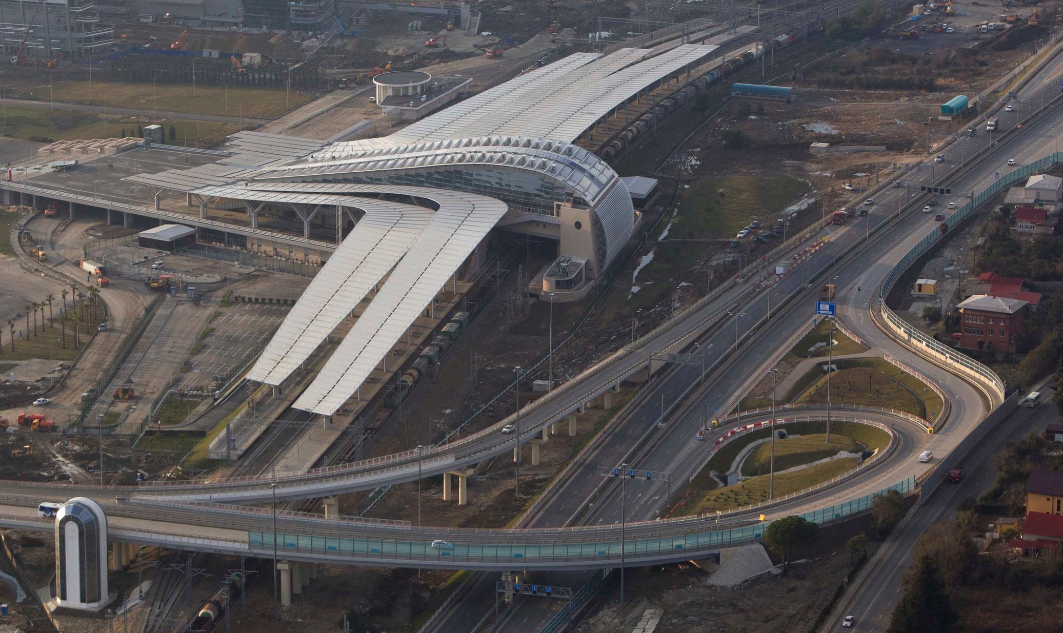 ZOH Soči 2014: nové nádraží v Soči