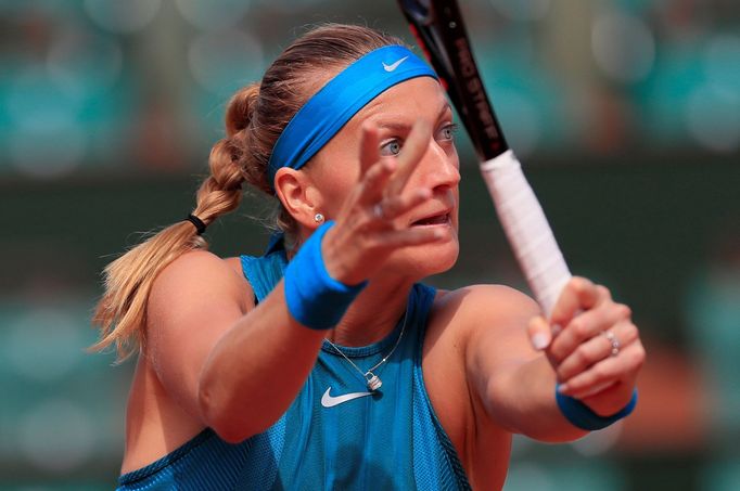 Petra Kvitová v prvním kole French Open 2018