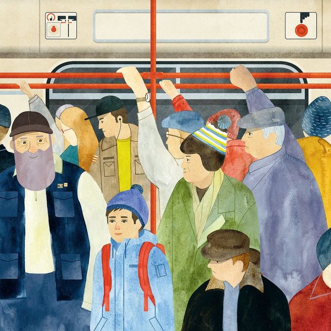 Ilustrace z knihy To je metro, čéče!