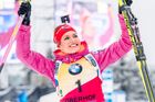 Biatlon, Oberhof, závod s hromadným startem žen (Koukalová)