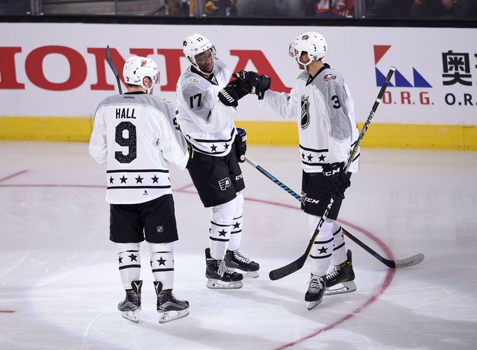 NHL ALL Star Game 2017. Taylor Hall, Wayne Simmonds a Seth Jones