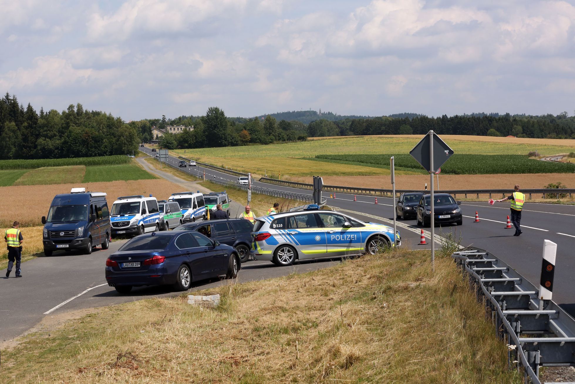 Kontroly Bavorské pohraniční policie
