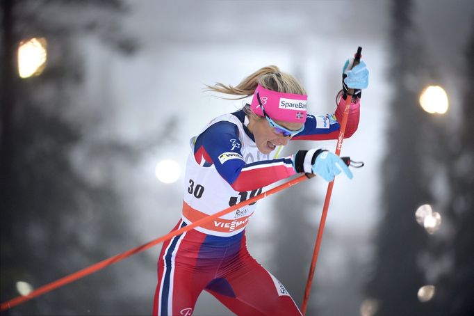 SP, 5 km V Kuusamo: Therese Johaugová