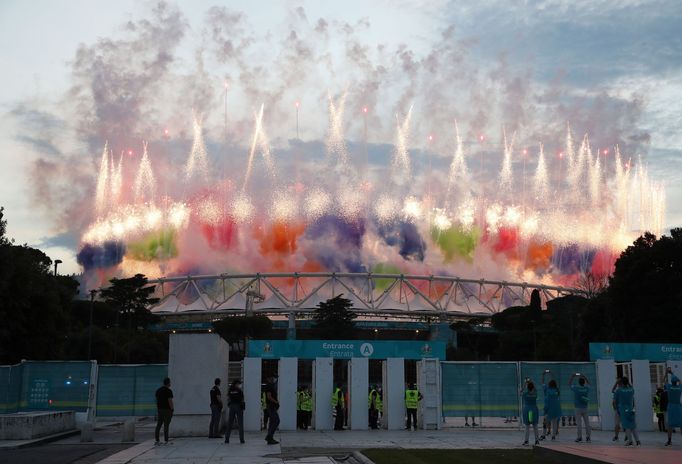 Zahajovací ceremoniál Euro 2020 v Římě