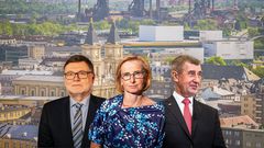 Kandidatka Brno - Babiš, Stanjura, Konečná - Ikona, poutak