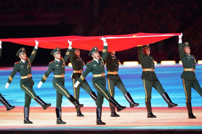 Asijské hry v Chang-čou - zahajovací ceremoniál