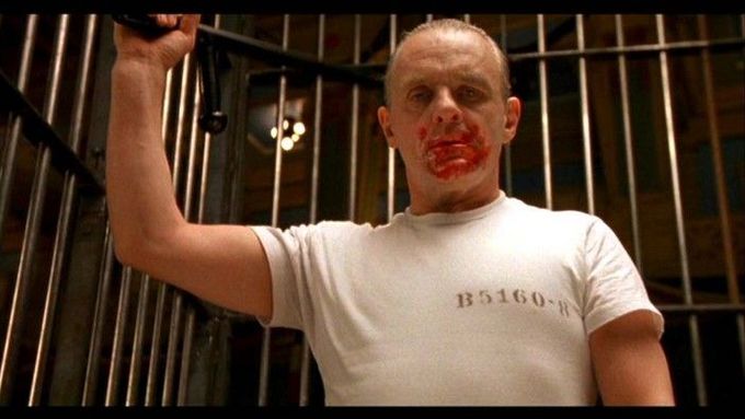 Hannibal Lecter v nejlepších letech (Anthony Hopkins ve filmu Mlčení jehňátek)