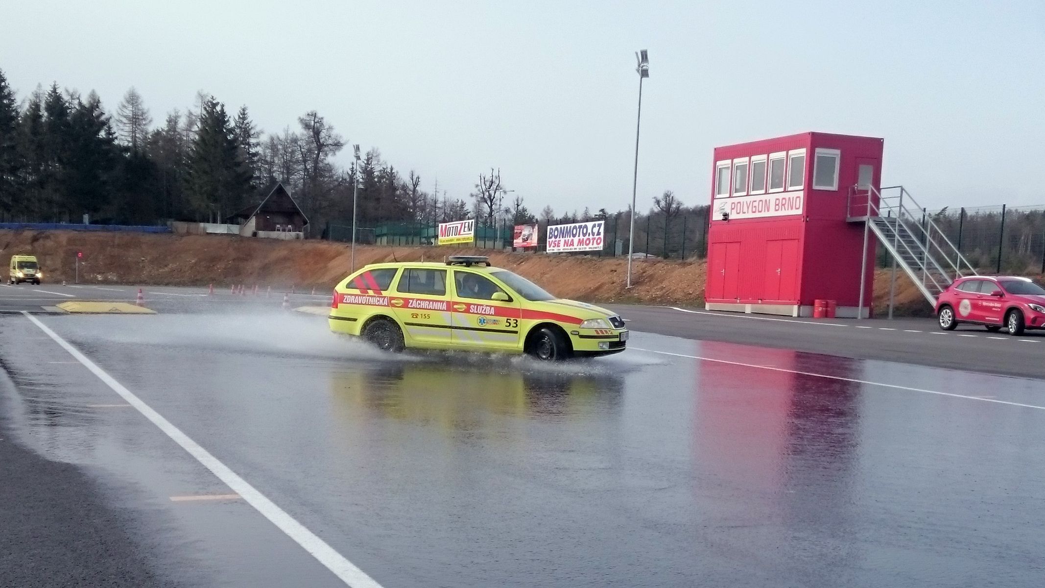 Školení řidičů sanitek