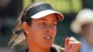 Ana Ivanovičová v semifinále French Open 2015 proti Lucii Šafářové