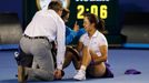 Australian Open: zranění Li Na