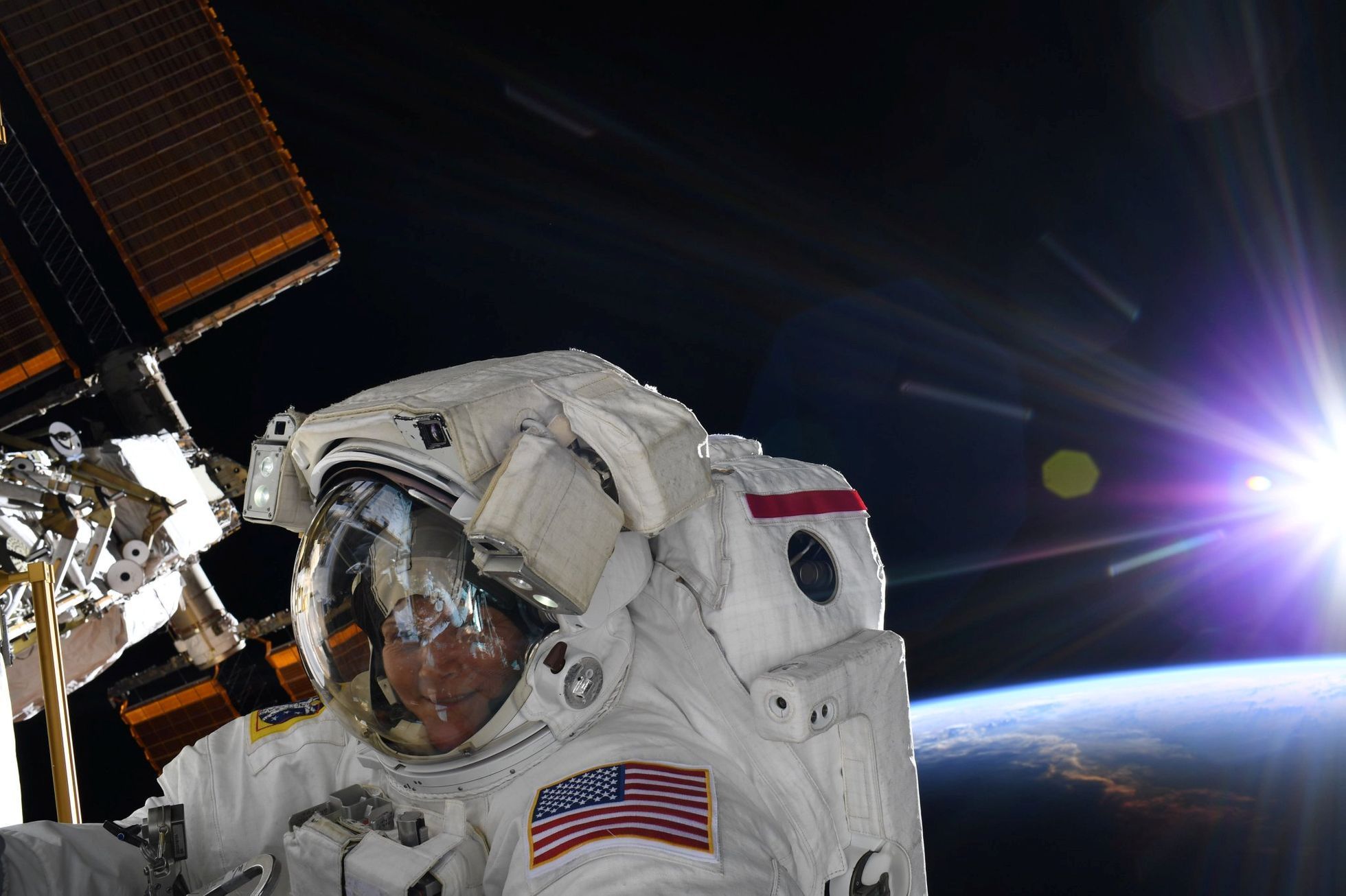 Americká astronautka NASA Anne McClainová