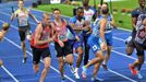 Česká štafeta ve finále běhu na 4x4000 m na ME v atletice v Berlíně 2018