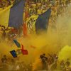Rumunští fanoušci na zápase Eura 2024 Rumunsko - Slovensko