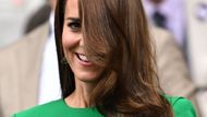 Kate, princezna z Walesu, byla svým šarmem ozdobou královského VIP boxu.