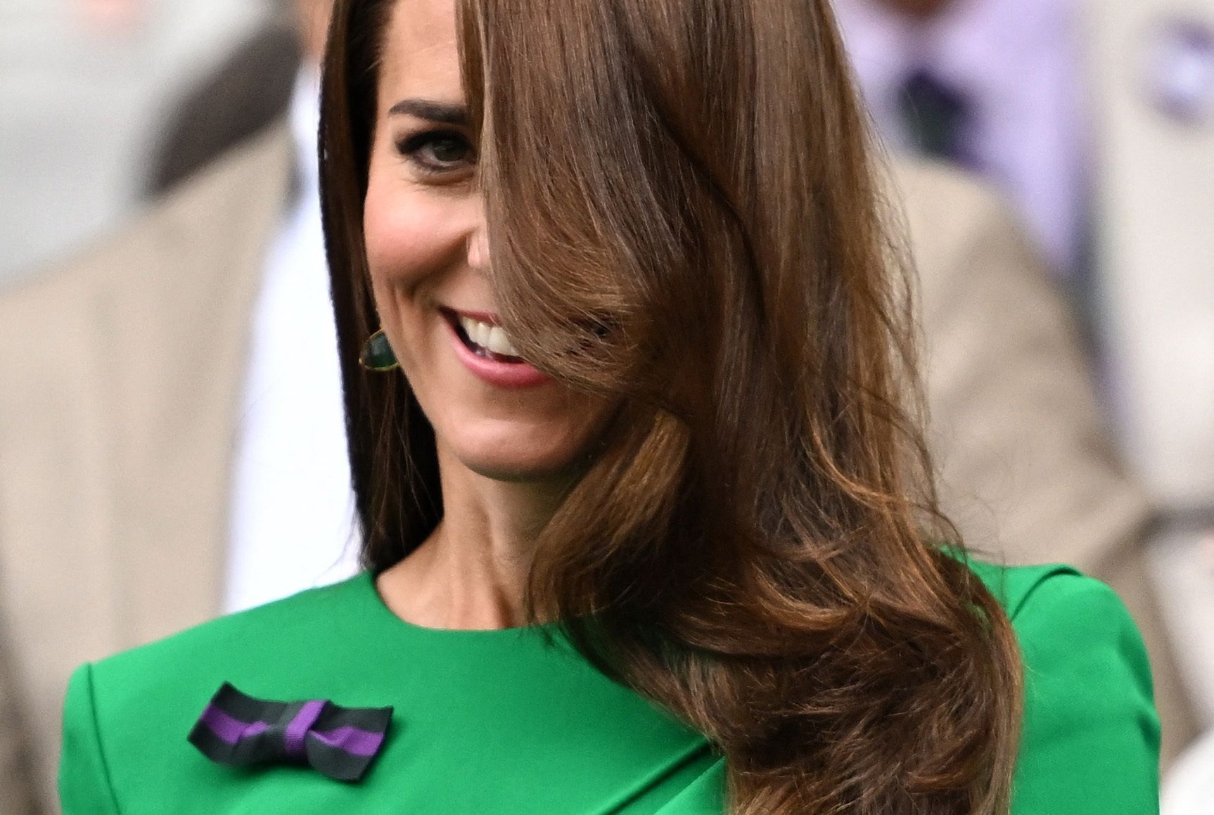 Catherine, princezna z Walesu na finále Wimbledonu 2023 Djokovič - Alcaraz