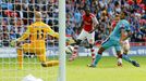 Community Shield, Arsenal - Manchester City: Aaron Ramsey - Wilfredo Caballero Caballero (13)