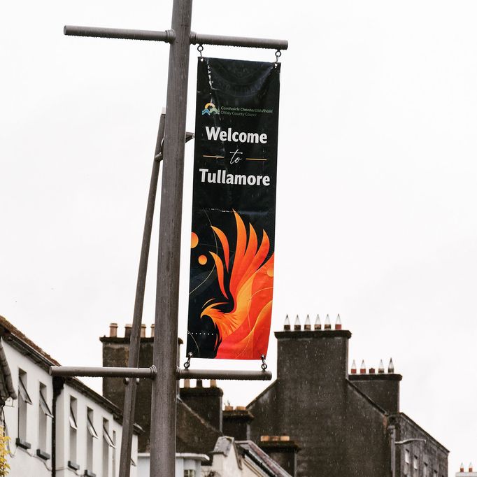 Tullamore, fotografie z města i z tamní výroby irské whiskey