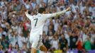 Real-Barcelona:Cristiano Ronaldo slaví gól