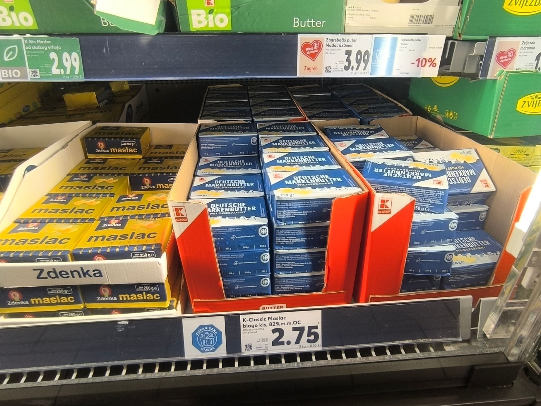 Chorvatsko Kaufland 2025