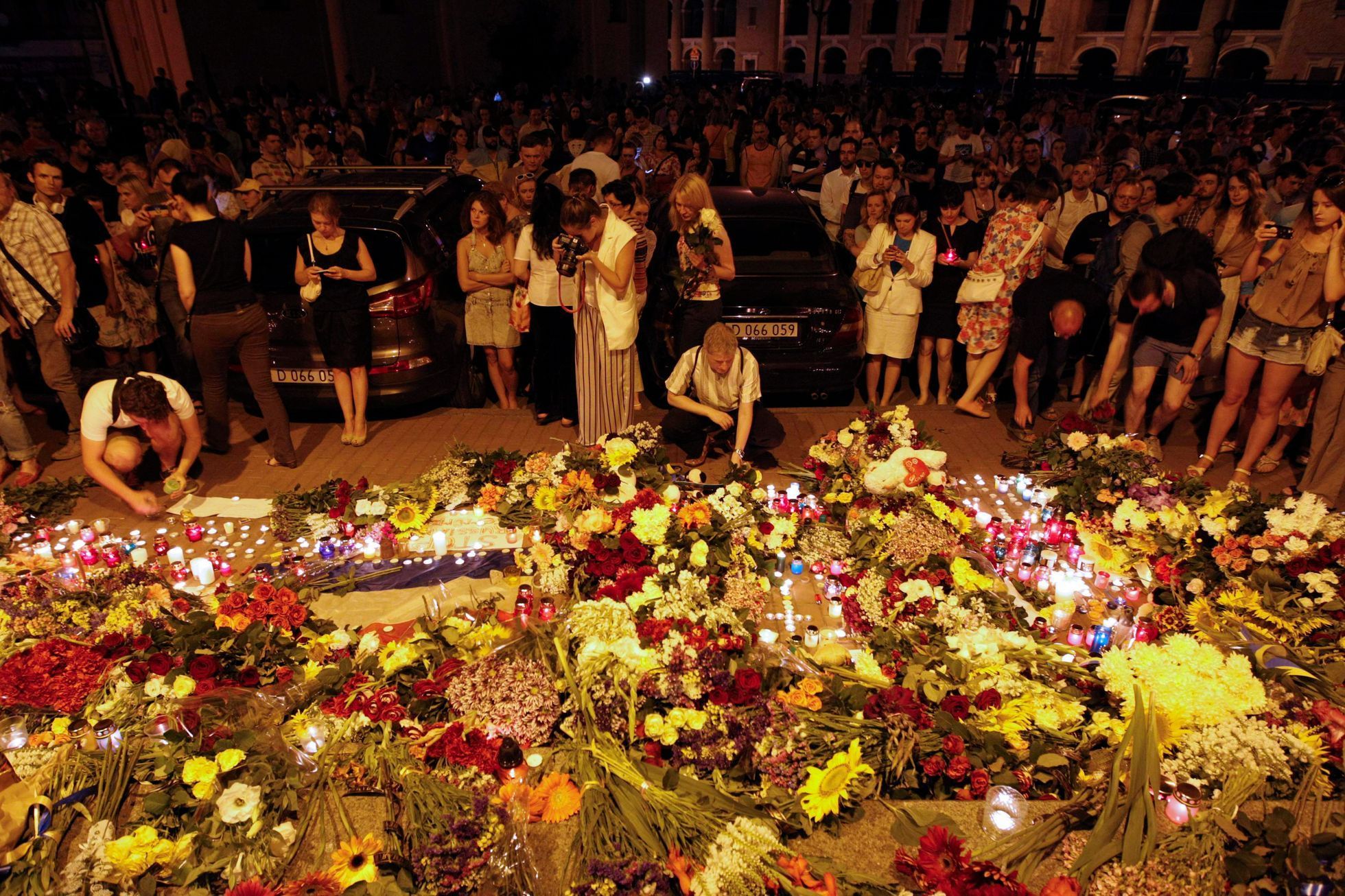 Ukrajina - zřícené letadlo - MH17