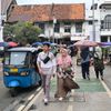 Jakarta, cestovatelka