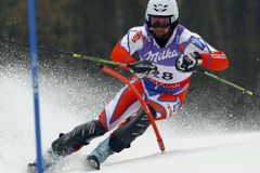 Trejbal dojel ve slalomu v Alta Badii 16., Bank vypadl