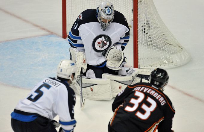 Ondřej Pavelec v play off 2014-15