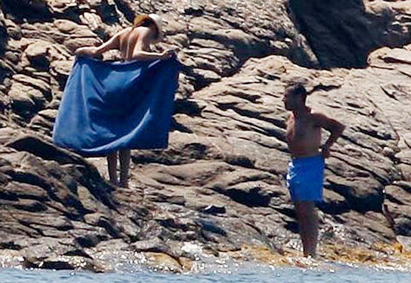 Nicolas Sarkozy na dovolené