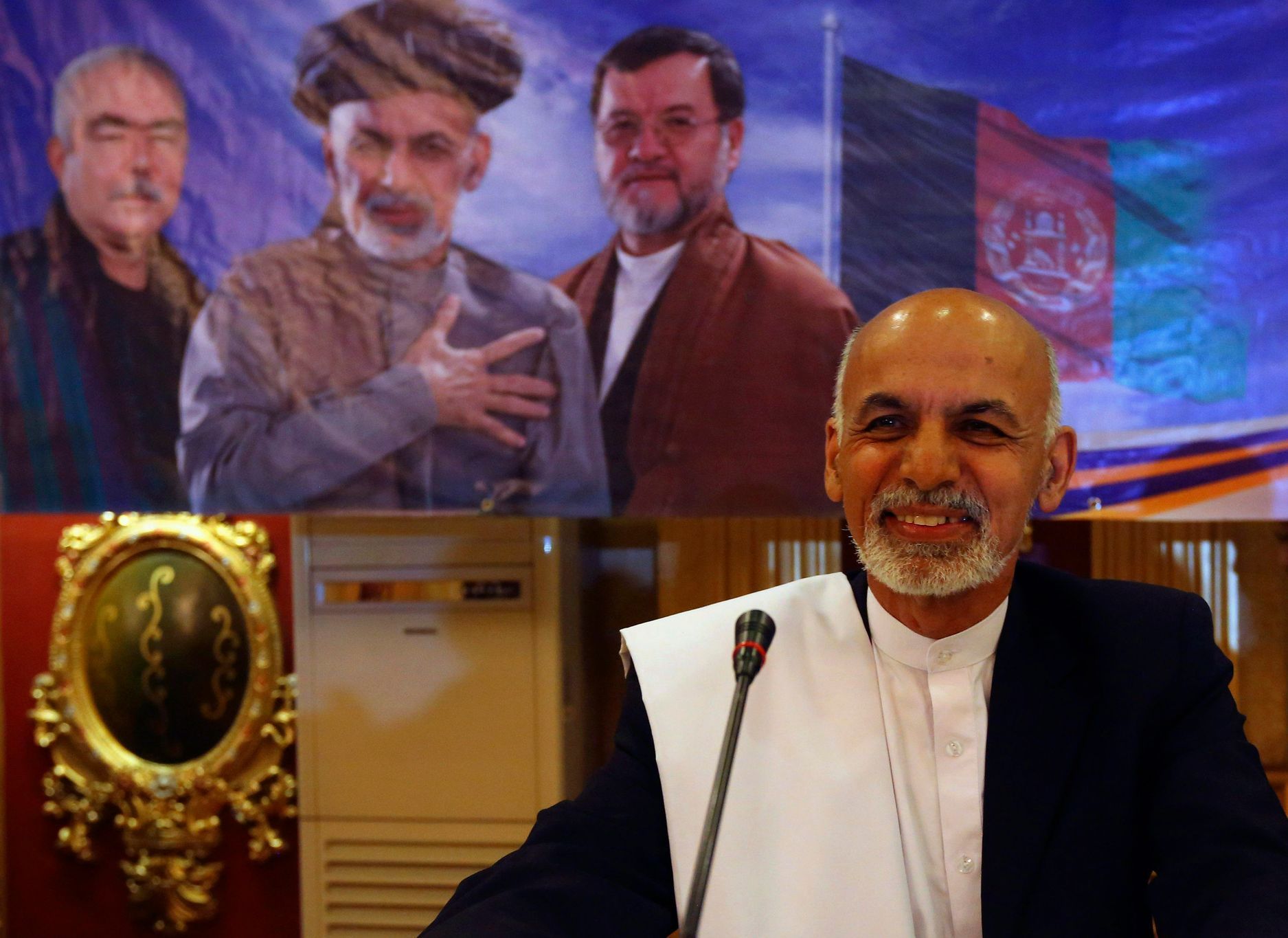 Afghánský prezidenstký kandidát Ašraf Ghaní