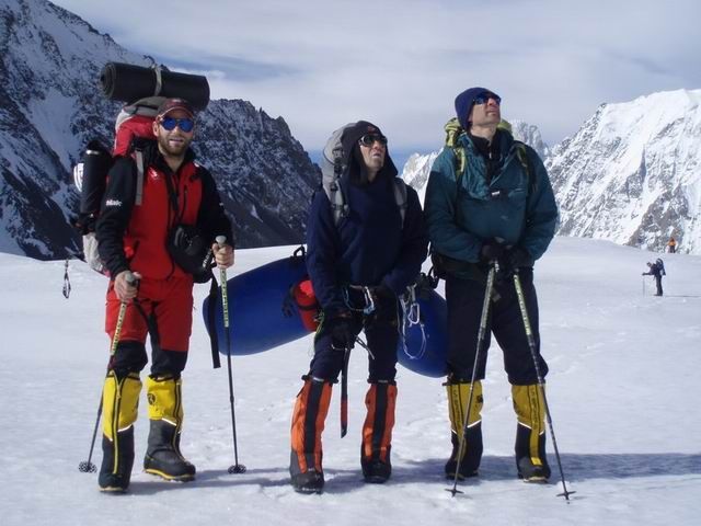 Část expedice na K2