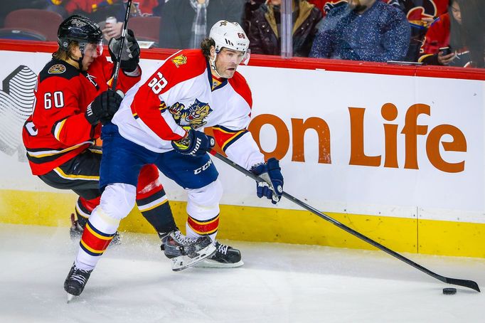 NHL: Florida Panthers at Calgary Flames, Jaromír Jágr