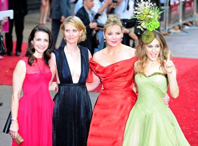 Hlavní hrdinky (zleva): Kristin Davis, Cynthia Nixon, Kim Cattrall a Sarah Jessica Parker