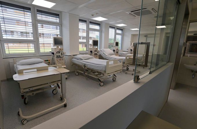 Nové dialyzační středisko ve vsetínské nemocnici.