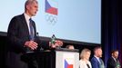 Předseda Českého olympijského výboru (ČOV) Jiří Kejval .