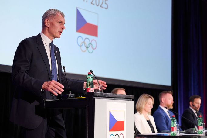 Předseda Českého olympijského výboru (ČOV) Jiří Kejval .