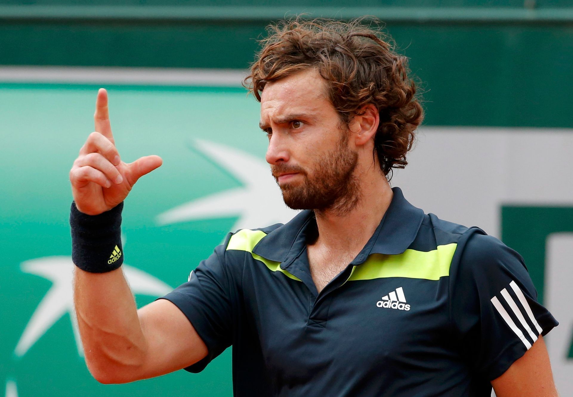 Ernests Gulbis na French Open 2014