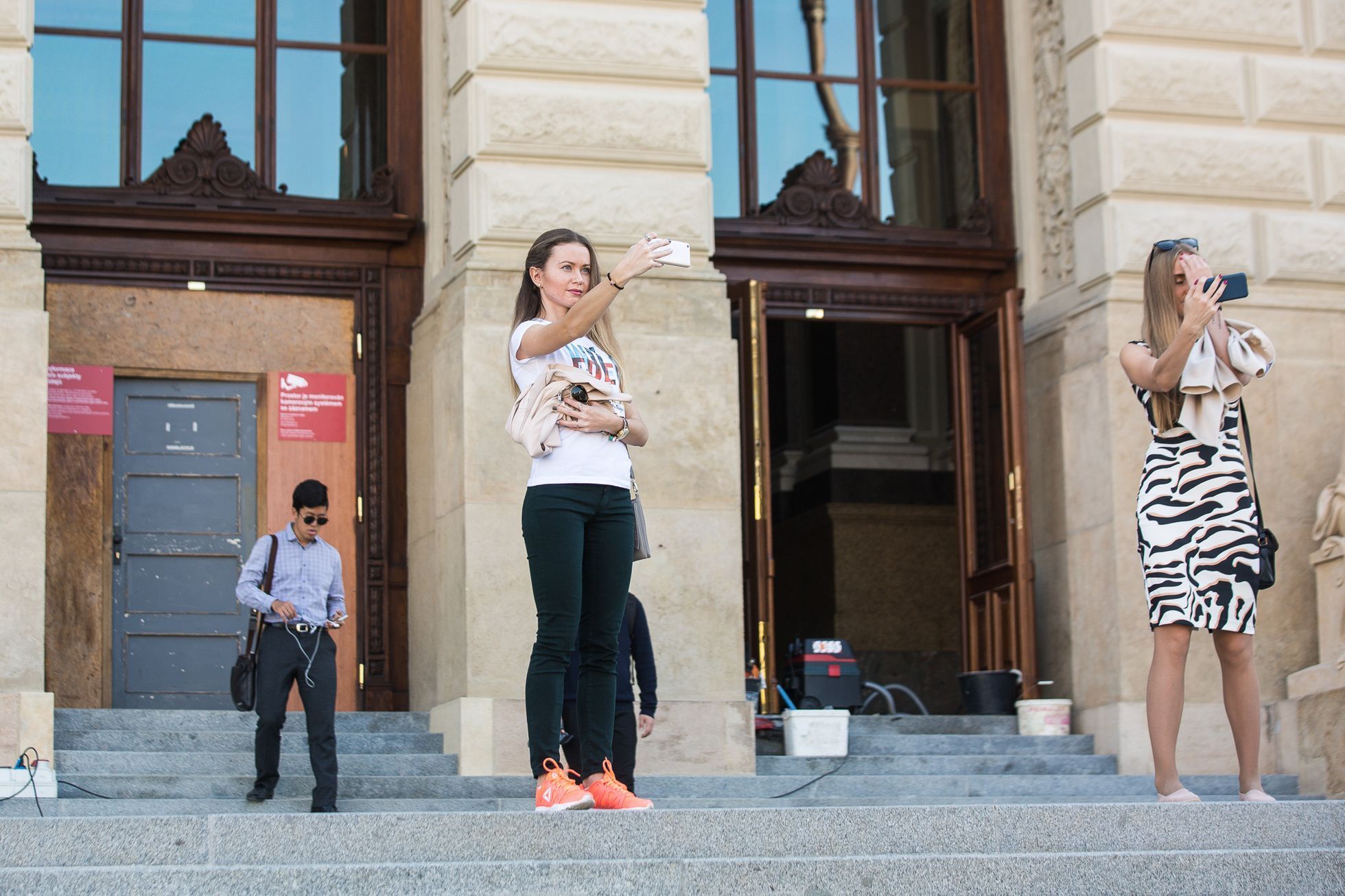 Národní Muzeum před otevřením, rekonstrukce, 2018, 11. říjen