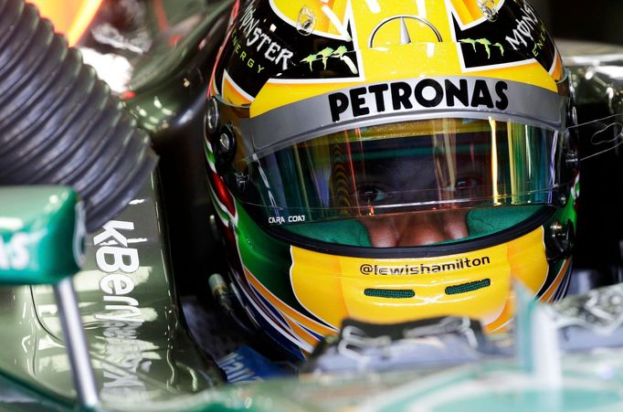 Formule 1, GP Itálie 2013: Lewis Hamilton, Mercedes