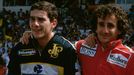 Ayrton Senna a Alain Prost