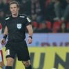 Rozhodčí Ondřej Pechanec v zápase 16. kola Slavia - Teplice