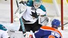 NHL, Edmonton Oilers - San Jose Sharks: Aleš Hemský - Antti Niemi