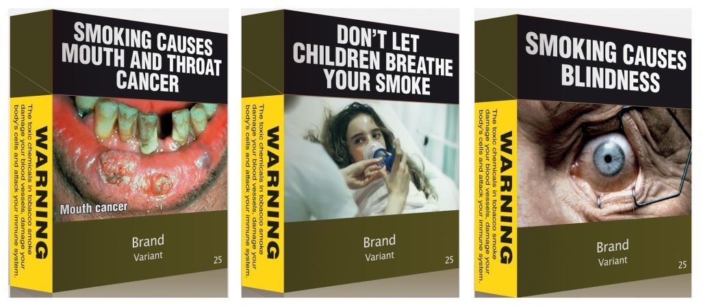 Austrálie - zákon o balení cigaret