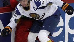MS v hokeji 2012: Kazachstán - Bělorusko (Graborenko, Upper)
