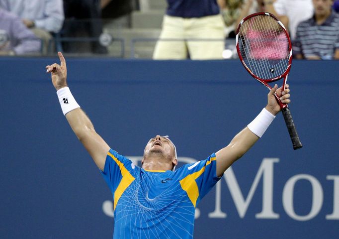 Lleyton Hewitt na tenisovém US Open