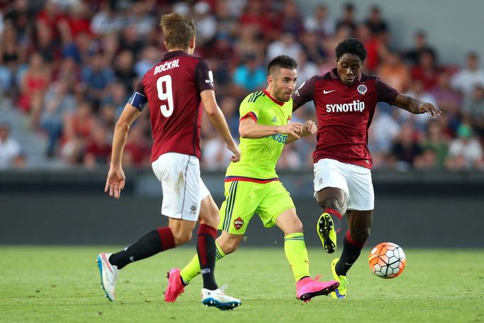 LM, Sparta-CSKA Moskva: Bořek Dočkal (9), Tiémoko Konaté - Zoran Tošič