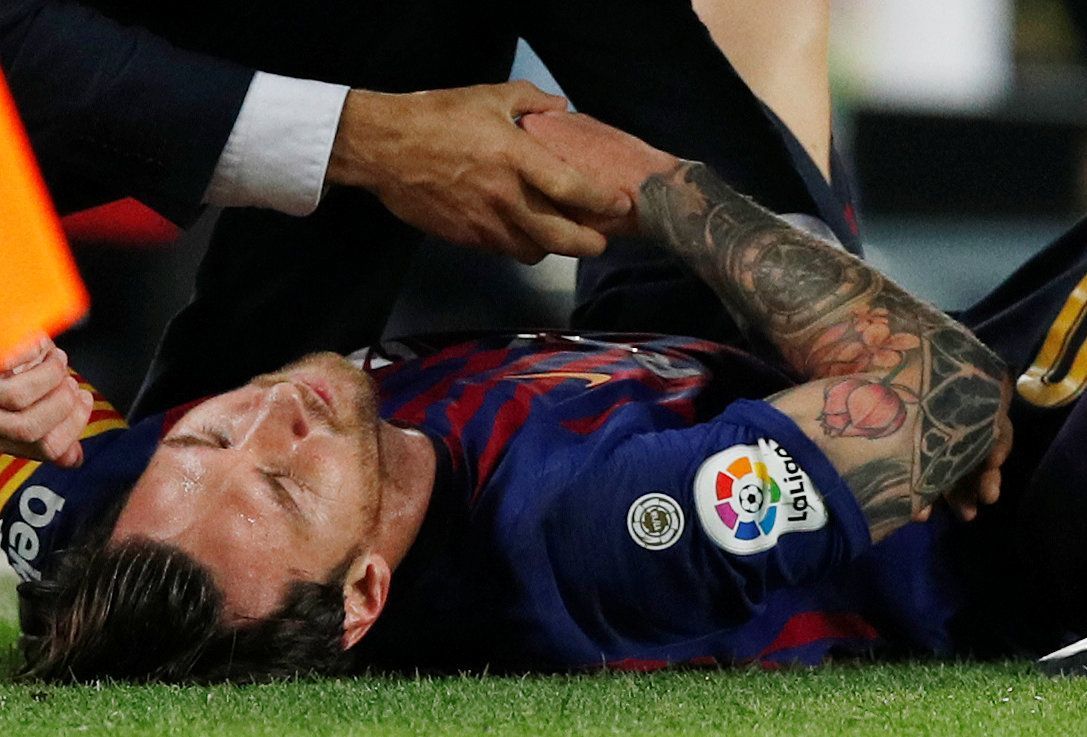 Lionel Messi si zlomil roku