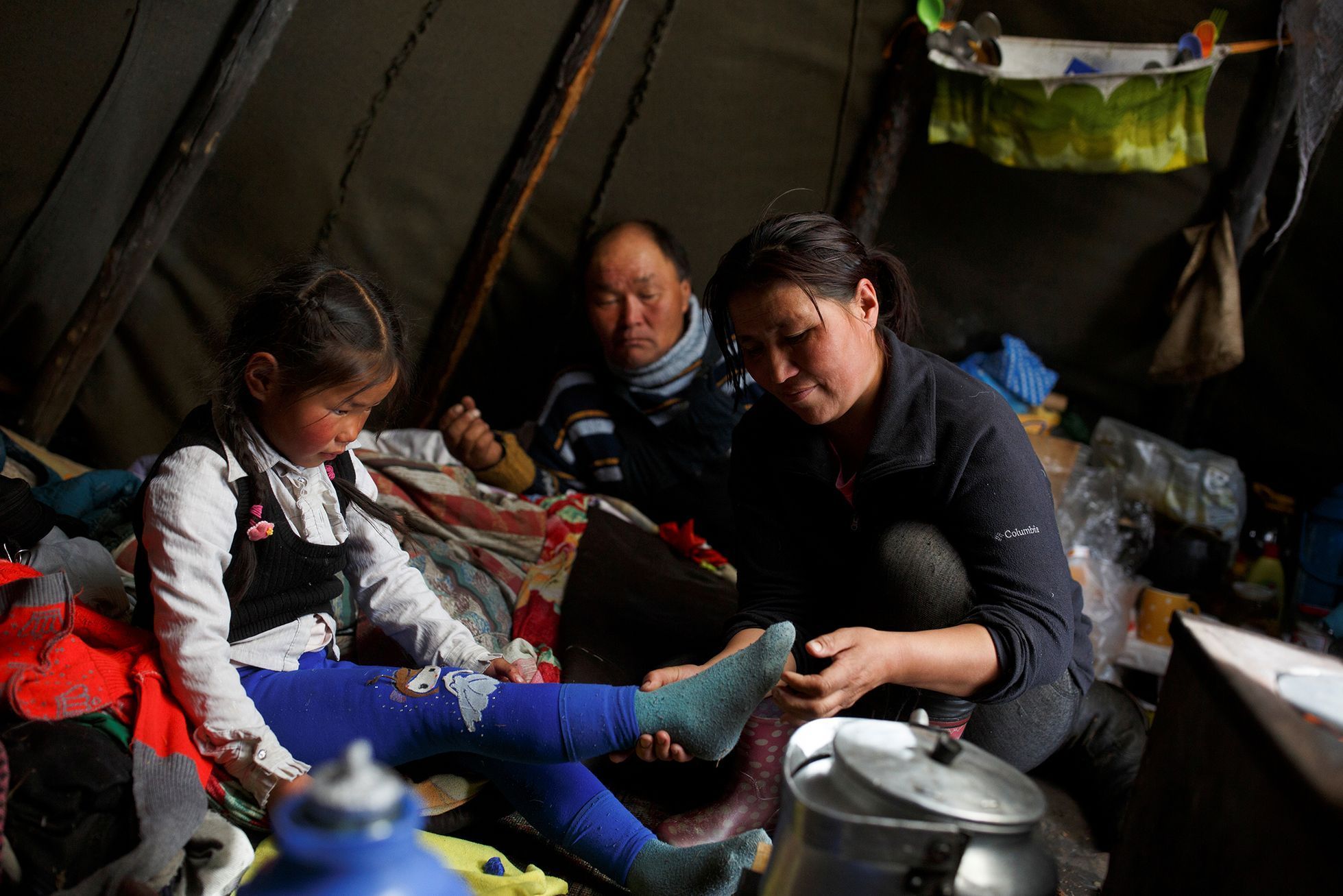 FOTOGALERIE / Život kočovných pastýřů v Mongolsku / Reuters / rok 2018 / 14