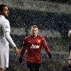 Rooney v utkání Tottenham - Manchester United